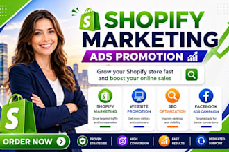 grow your shopify sales with SEO and ecommerce marketing