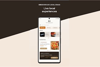 develop flutter mobile app for android and ios