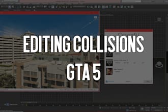 make custom 3d model props ydr add collision for gta5 sp fivem mlo interior ymap