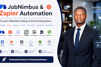 jobnimbus zapier automation acculynx jobber ser vicetitan smartsheet sumoquote