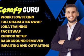 build comfyui workflow for character consistency sdxl and batch image generation