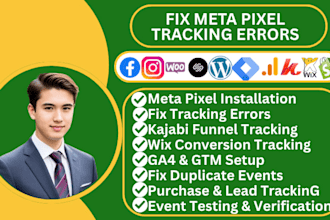 install meta pixel fix kajabi wix tracking errors and reporting with gtm ga4
