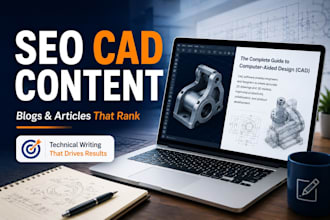 write SEO cad blogs and engineering articles