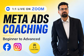 teach you to run meta ads and google ads for your business