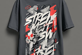 clothing graphic design and t shirt
