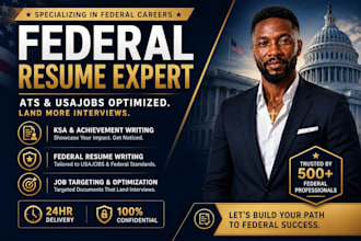 write optimized federal resume