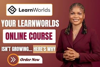 setup customize learnworlds online course website membership and academy