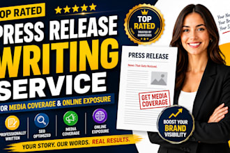 deliver professional newsworthy press releases with SEO optimization