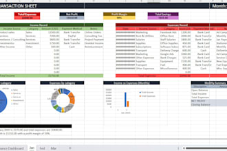 create professional custom excel business spreadsheets