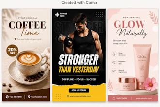 profissional instagram post design