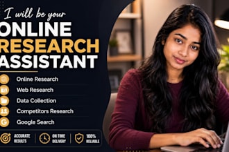 be your online research assistant