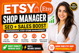manage your etsy shop for better sales and growth