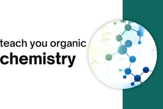 teach you physical chemistry, organic chemistry and simple chemistry