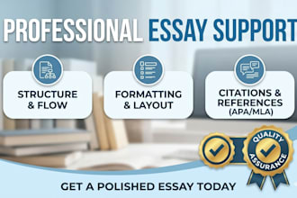 provide expert academic support for essay structuring and referencing
