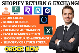 shopify return and exchange return prime yanet aftership parcelwill returngo