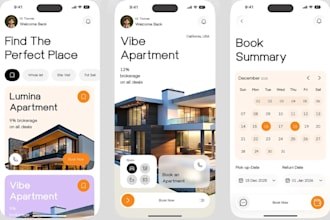 develop property management app, real estate app, agent and manager app