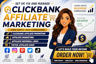 affiliate link promotion, teespring store, redbubble, clickbank marketing