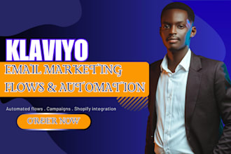set up klaviyo email flows and automations for ecommerce