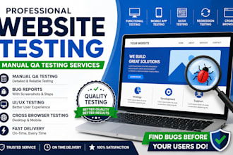 test your website or mobile app