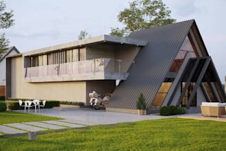create professional 3d building design and rendering
