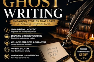 ghostwrite engaging romance fantasy and fiction stories