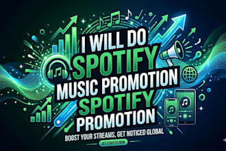 do spotify song promotion, spotify album campaign growth
