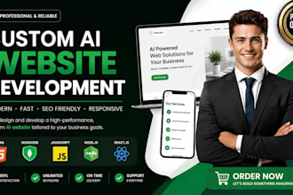 create ai website, ai chatbot, ai saas ai web application ai website development