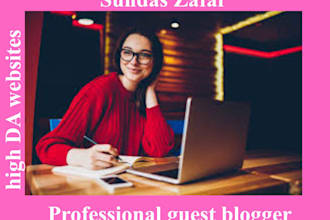 write and publish high quality finance blogs on high da websites