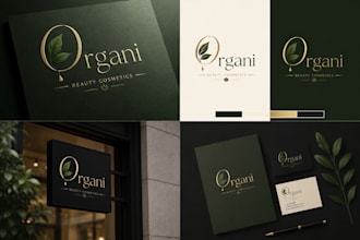 design business logo, brand identity and complete branding kit package