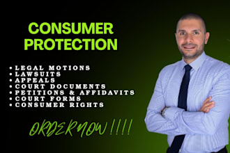 draft consumer protection and competition dispute documents