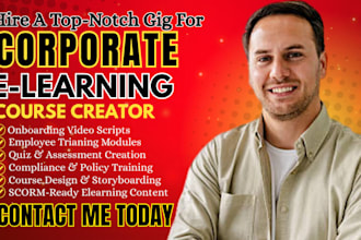 do engaging corporate elearning course onboarding training video lms content