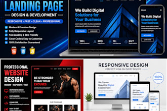design a modern responsive gaming website