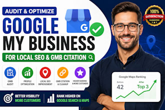 audit optimize google my business local SEO gmb profile gmb citation