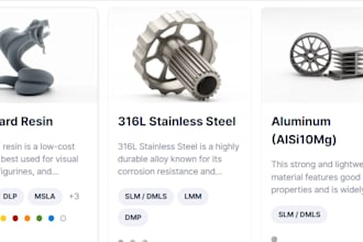 3d print custom metal parts, brackets or props using dmls for your DIY project