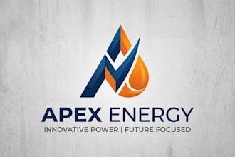 design a modern and professional oil logo for your energy brand