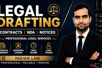 draft professional contracts nda and legal notices