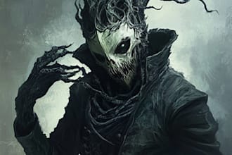 horror and fantasy horror character design