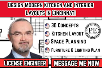 design modern kitchen and interior layouts in cincinnati