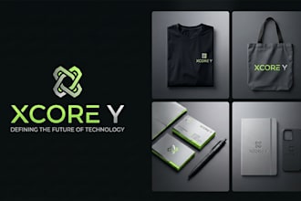 create minimalist and letter logo design for your business
