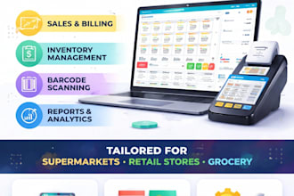 develop a modern pos billing software