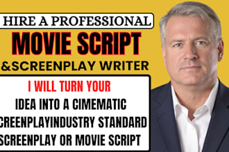 write movie script screenwriting feature film script screenplay tv series