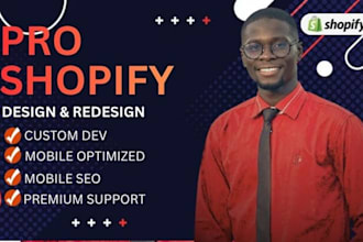 design a shopify store for your brand