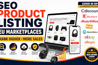 optimize seo product listing on cdiscount mediaworld fnac manomano allegro ebay