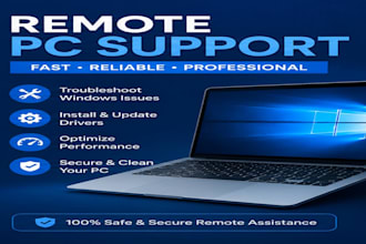 fix, troubleshoot and optimize your windows PC remotely