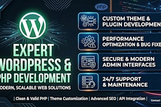 custom php development and fix php website issues