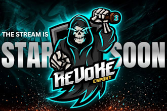 design twitch animated overlay, stream overlay, kick, twitch logo, banner emotes