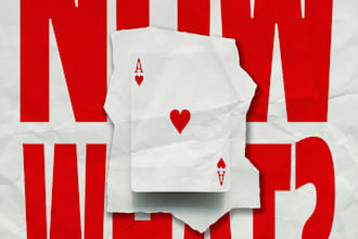 create experimental editorial poster designs