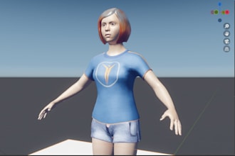 rip 3d character model from game convert and rigging for sfm vrc and games