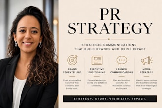 create a brand and communications strategy