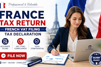 prepare france tax return french vat filing and tax declaration